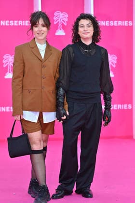 Opening Pink Carpet - The 9th Cannes Series International Festival. FC CANNES, FRANCE - APRIL 23 Lou Howard and Roman Doduik attends the Opening Pink Carpet at the 9th Cannes Series International Festival on April 23, 2026 in Cannes, France.Photo by Franck Castel ABACAPRESS.COM Cannes France  Copyright: xCastelxFranck ABACAx