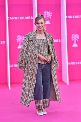 Opening Pink Carpet - The 9th Cannes Series International Festival. FC CANNES, FRANCE - APRIL 23 Enora Hope attends the Opening Pink Carpet at the 9th Cannes Series International Festival on April 23, 2026 in Cannes, France.Photo by Franck Castel ABACAPRESS.COM Cannes France  Copyright: xCastelxFranck ABACAx