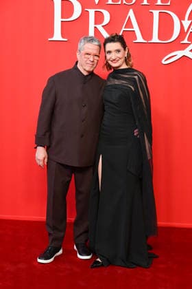 Milan, red carpet film - The Devil Wears Prada - Pictured: Knam and Alessandra Mion  Copyright: xSimonaxChiocciax xipa-agency.netx xFotosickix IPA_Agency_IPA74183709