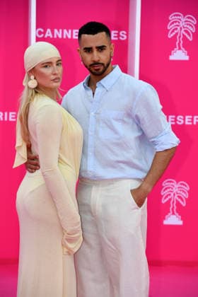 April 23, 2026, Cannes, France: Melissa Thiebaut,and Yanis Boumjri attend the Opening Pink Carpet at the 9th Cannes Series International Festival. Opening Pink Carpet Canneserie- The 9th Cannes Series International Festival Cannes France - ZUMAs197 20260423_aaa_s197_078 Copyright: xGianluigixJoriox