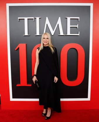 Jessica Sibley arrives on the red carpet at the 2026 TIME 100 Gala at Frederick P. Rose Hall, Home of Jazz at Lincoln Center, in New York City on Thursday, April 23, 2025.  NYP20260423324 JOHNxANGELILLO
