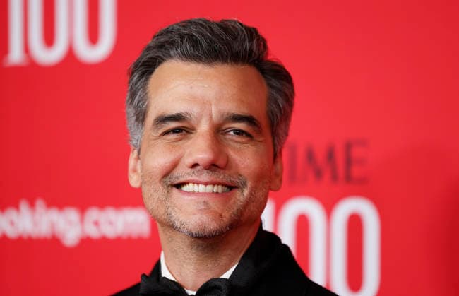 Wagner Moura arrives on the red carpet at the 2026 TIME 100 Gala at Frederick P. Rose Hall, Home of Jazz at Lincoln Center, in New York City on Thursday, April 23, 2025.  NYP20260423356 JOHNxANGELILLO