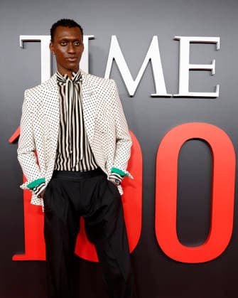Alioune Badara Fall arrives on the red carpet at the 2026 TIME 100 Gala at Frederick P. Rose Hall, Home of Jazz at Lincoln Center, in New York City on Thursday, April 23, 2025.  NYP20260423375 JOHNxANGELILLO