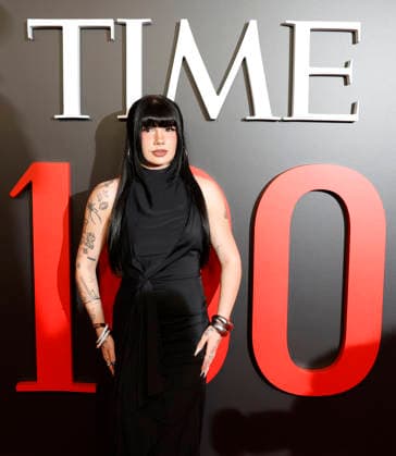 Bailey Spinn arrives on the red carpet at the 2026 TIME 100 Gala at Frederick P. Rose Hall, Home of Jazz at Lincoln Center, in New York City on Thursday, April 23, 2025.  NYP20260423391 JOHNxANGELILLO