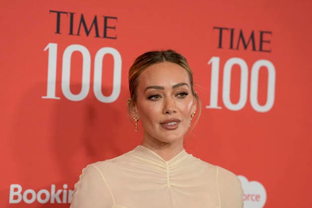 2026 Time 100 Gala Hilary Duff attends the 2026 Time 100 Gala celebrating the list of the 100 Most Influential People in the World, held at Frederick P.Rose Hall, home of Jazz at Lincoln Center in New York City, Thursday, April 23, 2026., Credit:Jennifer Graylock-Graylock.com Avalon United States, New York, New York, Jazz at Lincoln Center  Copyright: xJenniferxGraylock-Graylock.comx xAvalonx 1093950075