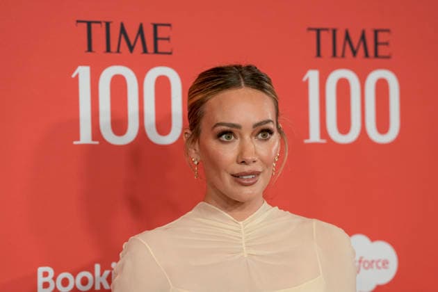 2026 Time 100 Gala Hilary Duff attends the 2026 Time 100 Gala celebrating the list of the 100 Most Influential People in the World, held at Frederick P.Rose Hall, home of Jazz at Lincoln Center in New York City, Thursday, April 23, 2026., Credit:Jennifer Graylock-Graylock.com Avalon United States, New York, New York, Jazz at Lincoln Center  Copyright: xJenniferxGraylock-Graylock.comx xAvalonx 1093950079