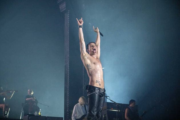 YUNGBLUD performs at Birmingham Utilita Arena 23rd April 202 YUNGBLUD performs live at Birmingham Utilita Arena on 23rd April 2026, delivering a high-energy set to a packed crowd. Known for his explosive stage presence and connection with fans, the artist brought raw emotion and intensity to the arena as part of his latest live show. Photography by Hannah Meadows for, Credit:HANNAHMEADOWSPHOTOGRAPHY Avalon  Copyright: xHANNAHMEADOWSPHOTOGRAPHYx xAvalonx 1093965732