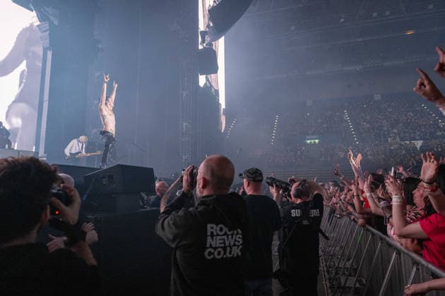 YUNGBLUD performs at Birmingham Utilita Arena 23rd April 202 YUNGBLUD performs live at Birmingham Utilita Arena on 23rd April 2026, delivering a high-energy set to a packed crowd. Known for his explosive stage presence and connection with fans, the artist brought raw emotion and intensity to the arena as part of his latest live show. Photography by Hannah Meadows for, Credit:HANNAHMEADOWSPHOTOGRAPHY Avalon  Copyright: xHANNAHMEADOWSPHOTOGRAPHYx xAvalonx 1093965861
