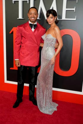 2026 Time 100 Gala Terrance J, Maura Higgins attends the 2026 Time 100 Gala celebrating the list of the 100 Most Influential People in the World, held at Frederick P.Rose Hall, home of Jazz at Lincoln Center in New York City, Thursday, April 23, 2026., Credit:Jennifer Graylock-Graylock.com Avalon United States, New York, New York, Jazz at Lincoln Center Copyright: xJenniferxGraylock-Graylock.comx xAvalonx 1093971797