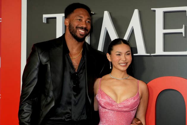 2026 Time 100 Gala Myles Garrett, Chloe Kim attends the 2026 Time 100 Gala celebrating the list of the 100 Most Influential People in the World, held at Frederick P.Rose Hall, home of Jazz at Lincoln Center in New York City, Thursday, April 23, 2026., Credit:Jennifer Graylock-Graylock.com Avalon United States, New York, New York, Jazz at Lincoln Center Copyright: xJenniferxGraylock-Graylock.comx xAvalonx 1093970480