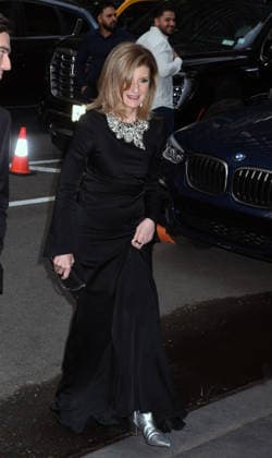 Outside arrivals for the 2026 Time100 Gala at Jazz at Lincoln Center Featuring: Ariana Huffington Where: New York, United States When: 23 Apr 2026 Credit: Darla Khazei INSTARimages EDITORIAL USE ONLY. NOT FOR USE BY NEWSPAPERS BASED IN THE UK. Copyright: xx instar55640180
