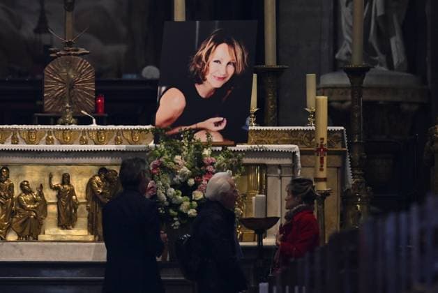 The funeral of French actress Nathalie Baye at the Church of Saint-Sulpice in Paris on 24 April 2026 - 24 04 2026 - France Ile-de-France (region) Paris -  JulienxMattiax xLexPictorium LePictorium_0332234