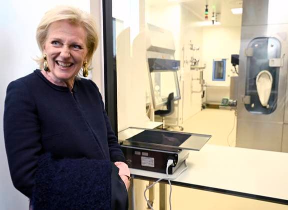 UCB inauguration attended by Princess Astrid BRAINE-L ALLEUD, BELGIUM - APRIL 24 : Press conference and tour were organised to mark the inauguration by the pharmaceutical group UCB of a new gene therapy facility on its Braine-l Alleud campus, attended by Princess Astrid on April 24, 2026 in Braine-l Alleud, Belgium, 24 04 2026 Braine-l Alleud Belgium  Copyright: xDidierxLebrunx