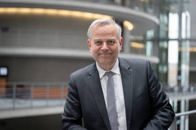 Fraktionsspitzentreffen der AfD-Fraktionen Berlin, Bundestag, Paul-Löbe-Haus, Fraktionsspitzentreffen der AfD-Fraktionen, Leif-Erik Holm, MdB, Mecklenburg-Vorpommern Berlin Berlin GER *** Meeting of the AfD parliamentary group leaders Berlin, Bundestag, Paul Löbe Haus, Meeting of the AfD parliamentary group leaders, Leif Erik Holm, MdB, Mecklenburg-Vorpommern Berlin Berlin GER