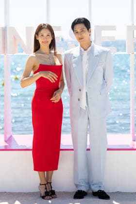 9th Cannes Series - Sacred Jewel Photocall Claudia Kim, Ahn Bo-hyun attends the Sacred Jewl Photocall at the 9th Cannes Series International Festival on April 24, 2026 in Cannes, France. Photo by Shootpix ABACAPRESS.COM Cannes France  Copyright: xShootpix ABACAx