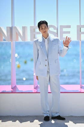 9th Cannes Series - Sacred Jewel Photocall. FC CANNES, FRANCE - APRIL 24 Ahn Bo-hyun attends the Sacred Jewel Photocall at the 9th Cannes Series International Festival on April 24, 2026 in Cannes, France. Photo by Franck Castel ABACAPRESS.COM Cannes France  Copyright: xCastelxFranck ABACAx