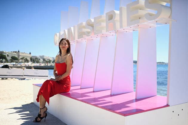 9th Cannes Series - Sacred Jewel Photocall. FC CANNES, FRANCE - APRIL 24 Claudia Kim attends the Sacred Jewel Photocall at the 9th Cannes Series International Festival on April 24, 2026 in Cannes, France. Photo by Franck Castel ABACAPRESS.COM Cannes France  Copyright: xCastelxFranck ABACAx