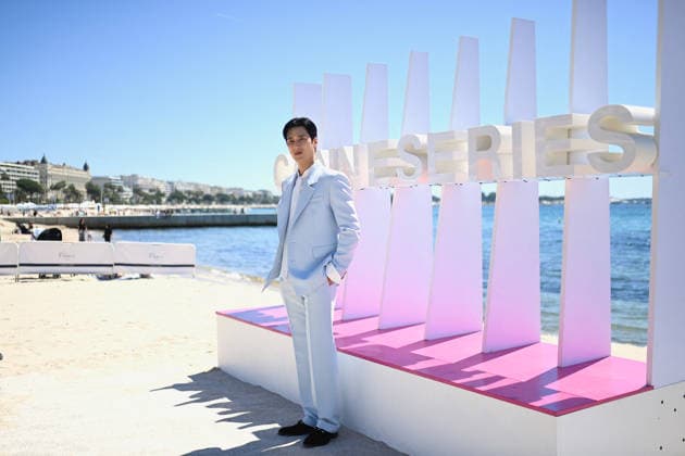 9th Cannes Series - Sacred Jewel Photocall. FC CANNES, FRANCE - APRIL 24 Ahn Bo-hyun attends the Sacred Jewel Photocall at the 9th Cannes Series International Festival on April 24, 2026 in Cannes, France. Photo by Franck Castel ABACAPRESS.COM Cannes France  Copyright: xCastelxFranck ABACAx