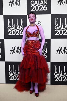 STOCKHOLM, SWEDEN 20260424 Daniela Rathana arrives at the Elle gala at the Grand Hotel on Friday STOCKHOLM SWEDEN x10080x  Copyright: xFredrikxSandberg TTx ELLE GALAN 2026 GH3pnCMu8Hs
