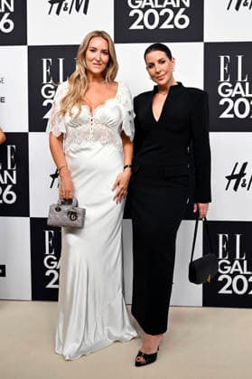 STOCKHOLM, SWEDEN 20260424 Emelie Johansson and Emma Unckel arrive at the Elle gala at the Grand Hotel on Friday STOCKHOLM SWEDEN x10080x  Copyright: xFredrikxSandberg TTx ELLE GALAN 2026 TcYpoIpsf5c