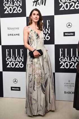 STOCKHOLM, SWEDEN 20260424 Vendela Ragnarsson arrives at the Elle gala at the Grand Hotel on Friday STOCKHOLM SWEDEN x10080x  Copyright: xFredrikxSandberg TTx ELLE GALAN 2026 hJOrbyrZt-U