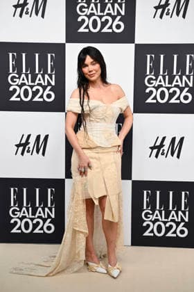 STOCKHOLM, SWEDEN 20260424 Hedda Stiernstedt arrives at the Elle gala at the Grand Hotel on Friday STOCKHOLM SWEDEN x10080x  Copyright: xFredrikxSandberg TTx ELLE GALAN 2026 w_OxMokpPv4