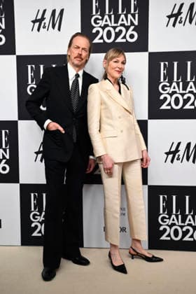 STOCKHOLM, SWEDEN 20260424 Mats Pehrsson and Susanne Ljung arrive at the Elle gala at the Grand Hotel on Friday STOCKHOLM SWEDEN x10080x  Copyright: xFredrikxSandberg TTx ELLE GALAN 2026 hNdRP_ssNM8