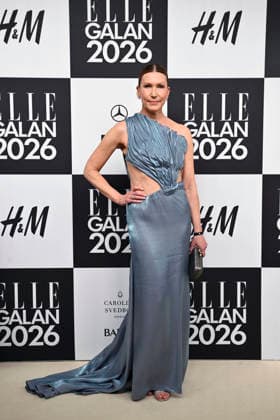 STOCKHOLM, SWEDEN 20260424 Jenny Alversjö arrives at the Elle gala at the Grand Hotel on Friday STOCKHOLM SWEDEN x10080x  Copyright: xFredrikxSandberg TTx ELLE GALAN 2026 NjXw2IKW_nU