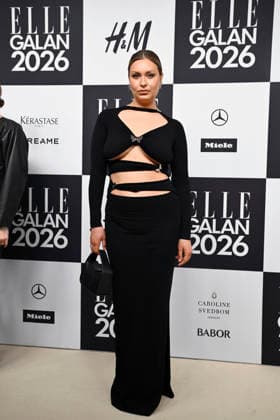 STOCKHOLM, SWEDEN 20260424 Helle Schunnesson arrives at the Elle gala at the Grand Hotel on Friday STOCKHOLM SWEDEN x10080x  Copyright: xFredrikxSandberg TTx ELLE GALAN 2026 pApK9Ffq1hA