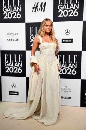 STOCKHOLM, SWEDEN 20260424 Alice Stenlöf arrives at the Elle gala at the Grand Hotel on Friday STOCKHOLM SWEDEN x10080x  Copyright: xFredrikxSandberg TTx ELLE GALAN 2026 NWCqp1iAQKE