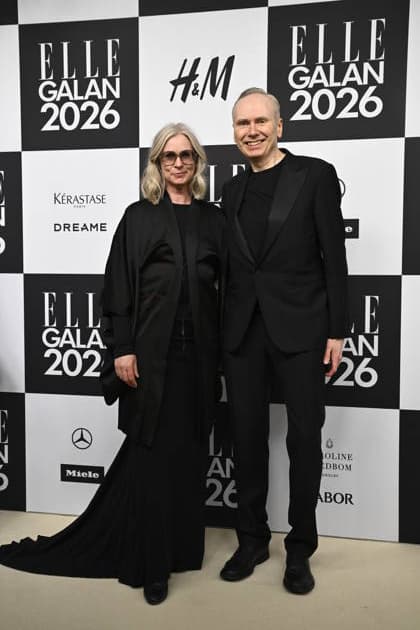 STOCKHOLM, SWEDEN 20260424 Pär Engsheden and company arrive at the Elle gala at the Grand Hotel on Friday STOCKHOLM SWEDEN x10080x  Copyright: xFredrikxSandberg TTx ELLE GALAN 2026 jxrihBrW9wI