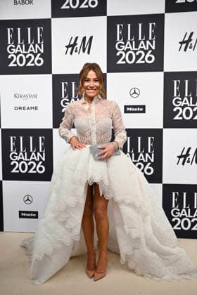 STOCKHOLM, SWEDEN 20260424 Tilde de Paula Eby arrives at the Elle gala at the Grand Hotel on Friday STOCKHOLM SWEDEN x10080x  Copyright: xFredrikxSandberg TTx ELLE GALAN 2026 YiHFfkI5kLo