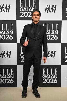 STOCKHOLM, SWEDEN 20260424 Marcus Schenkenberg arrives at the Elle gala at the Grand Hotel on Friday STOCKHOLM SWEDEN x10080x  Copyright: xFredrikxSandberg TTx ELLE GALAN 2026 8vegVwC-HYc