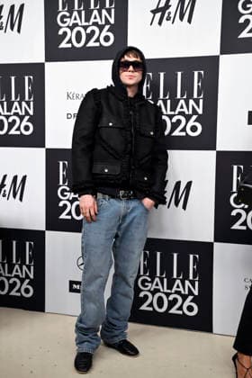 STOCKHOLM, SWEDEN 20260424 Felix Sandman arrives at the Elle gala at the Grand Hotel on Friday STOCKHOLM SWEDEN x10080x  Copyright: xFredrikxSandberg TTx ELLE GALAN 2026 T5svS6Nr1HM