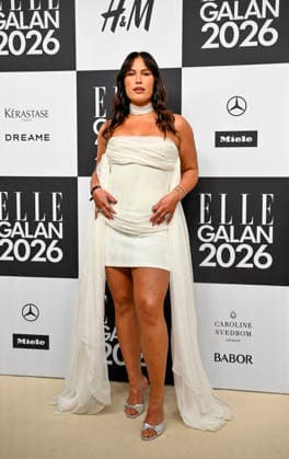 STOCKHOLM, SWEDEN 20260424 Molly Hammar arrives at the Elle gala at the Grand Hotel on Friday STOCKHOLM SWEDEN x10080x  Copyright: xFredrikxSandberg TTx ELLE GALAN 2026 YsGFa7O1Fms