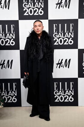 STOCKHOLM, SWEDEN 20260424 Robin Douglas Westling arrives at the Elle gala at the Grand Hotel on Friday STOCKHOLM SWEDEN x10080x  Copyright: xFredrikxSandberg TTx ELLE GALAN 2026 AA9AQrMtjf0