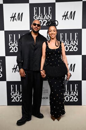 STOCKHOLM, SWEDEN 20260424 Amat Levin Asabea Britton arrives at the Elle gala at the Grand Hotel on Friday STOCKHOLM SWEDEN x10080x  Copyright: xFredrikxSandberg TTx ELLE GALAN 2026 us0xHNvXvrA