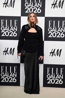 STOCKHOLM, SWEDEN 20260424 Ida Lova Saga Lind arrives at the Elle gala at the Grand Hotel on Friday STOCKHOLM SWEDEN x10080x  Copyright: xFredrikxSandberg TTx ELLE GALAN 2026 5j-vb3p1V8E
