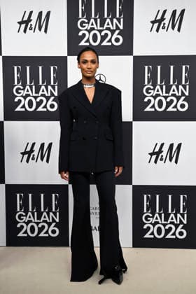 STOCKHOLM, SWEDEN 20260424 Nanna Blondell arrives at the Elle gala at the Grand Hotel on Friday STOCKHOLM SWEDEN x10080x  Copyright: xFredrikxSandberg TTx ELLE GALAN 2026 5H2-2SPDyN0