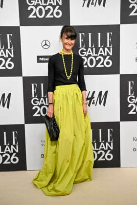 STOCKHOLM, SWEDEN 20260424 Elles International Editor ValÃ ria Bessolo Llopiz arrives at the Elle Gala at the Grand Hotel on Friday STOCKHOLM SWEDEN x10080x  Copyright: xFredrikxSandberg TTx ELLE GALAN 2026 Hyd9LkCObq8
