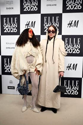 STOCKHOLM, SWEDEN 20260424 Victoria Macintosh John Jamal Gille arrives at the Elle gala at the Grand Hotel on Friday STOCKHOLM SWEDEN x10080x  Copyright: xFredrikxSandberg TTx ELLE GALAN 2026 _e7iEXZtAuk