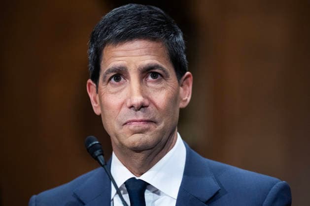 Warsh Confirmation Hearing UNITED STATES - APRIL 21: Kevin Warsh, nominee for chairman of the Federal Reserve, testifies during his Senate Banking, Housing and Urban Affairs Committee confirmation hearing in Dirksen building on Tuesday, April 21, 2026. (Tom Williams CQ Roll Call) Washington DC United States EDITORIAL USE ONLY Copyright: x2026xCQ-RollxCall,xInc.x TomxWilliamsx rollcallpix170510