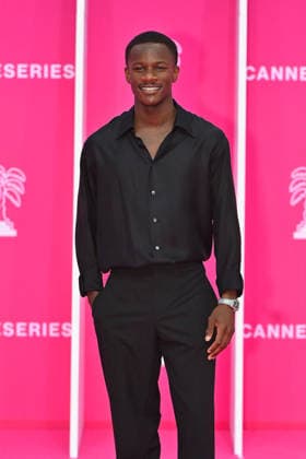 Pink Carpet - The 9th Canneseries International Festival - Day 2. FC CANNES, FRANCE - APRIL 24 Mamadou Sidibe attends Day Two of the 9th Canneseries International Festival on April 24, 2026 in Cannes, France. Photo by Franck Castel ABACAPRESS.COM Cannes France  Copyright: xCastelxFranck ABACAx