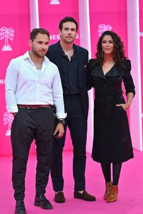 Pink Carpet - The 9th Canneseries International Festival - Day 2. FC CANNES, FRANCE - APRIL 24 Youcef Agal, guest, Adrien Rob and Samira Lacchab attends Day Two of the 9th Canneseries International Festival on April 24, 2026 in Cannes, France. Photo by Franck Castel ABACAPRESS.COM Cannes France  Copyright: xCastelxFranck ABACAx