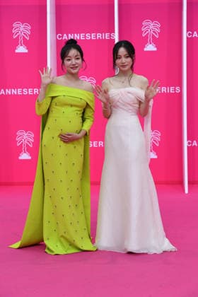 Pink Carpet - The 9th Canneseries International Festival in Cannes, France - 24 Apr 2026 Moon Ji-in, Bae Yoon-kyung attend Day Two of the 9th Canneseries International Festival in Cannes. Pink Carpet - The 9th Canneseries International Festival - Day 2.April 24, 2026 Cannes France Copyright: xGianluigixJoriox xSOPAxImagesx GJorio_24,Pink Canneserie_24212