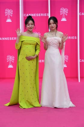 Pink Carpet - The 9th Canneseries International Festival in Cannes, France - 24 Apr 2026 Moon Ji-in, Bae Yoon-kyung attend Day Two of the 9th Canneseries International Festival in Cannes. Pink Carpet - The 9th Canneseries International Festival - Day 2.April 24, 2026 Cannes France Copyright: xGianluigixJoriox xSOPAxImagesx GJorio_24,Pink Canneserie_24213
