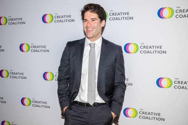 April 24, 2026, Washington, District Of Columbia, USA: WASHINGTON, District of Columbia, USA, 24 April 2026: Asher Grodman poses on the red carpet during The Creative Coalition Night Before Dinner ahead of the White House CorrespondentsÃ¢â‚¬â ¢ Dinner weekend at PubKey in Washington, DC, USA. Washington USA - ZUMAk206 20260424_znp_k206_024 Copyright: xMattxKaminskyx