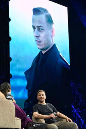 April 24, 2026, Mexico City, Ciudad de Mexico, Mexico: Tom Wlaschiha speaks during a conference as part of pop culture festival CCXP Comic Con Experience at Centro Banamex on April 24, 2026 in Mexico City, Mexico. Mexico City Mexico - ZUMAe321 20260424_zea_e321_094 Copyright: xCarlosxTischlerx