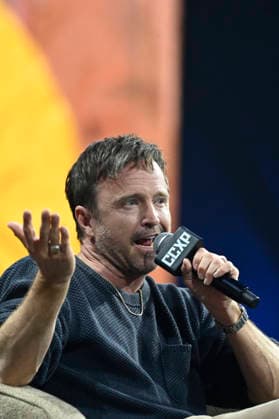 April 24, 2026, Mexico City, Ciudad de Mexico, Mexico: Aaron Paul speaks during a conference as part of pop culture festival CCXP Comic Con Experience at Centro Banamex on April 24, 2026 in Mexico City, Mexico. Mexico City Mexico - ZUMAe321 20260424_zea_e321_091 Copyright: xCarlosxTischlerx