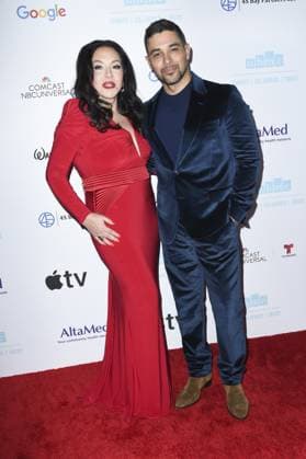 Brenda Victoria Castillo, Wilmer Valderrama at arrivals for The National Hispanic Media Coalition (NHMC) Impact Awards Gala, Beverly Hilton Hotel, Beverly Hills, CA, April 24, 2026. Photo By: Elizabeth Goodenough Everett Collection The National Hispanic Media Coalition (NHMC) Impact Awards Gala PUBLICATIONXNOTxINxCANxCHNxFRAxITAxJPNxNORxPOLxRUSxESPxUKxUSA